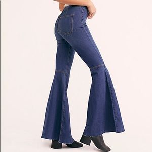 Free People just float on flare jeans